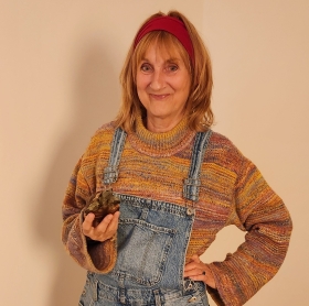 Petra Nadolny in Wolf und Schaf